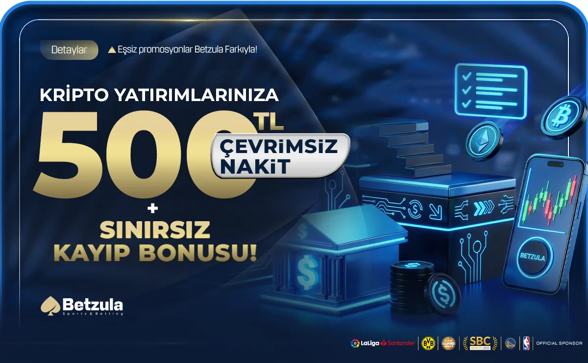 Betzula Kripto Yatırımlarınıza Özel 500₺ Nakit Hediye: Kontrol Ettiğimiz Şartlar
